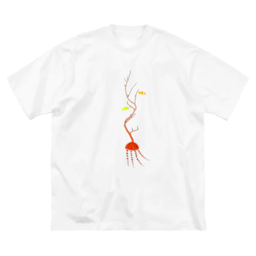 漂う木クラゲ ビッグシルエットTシャツ