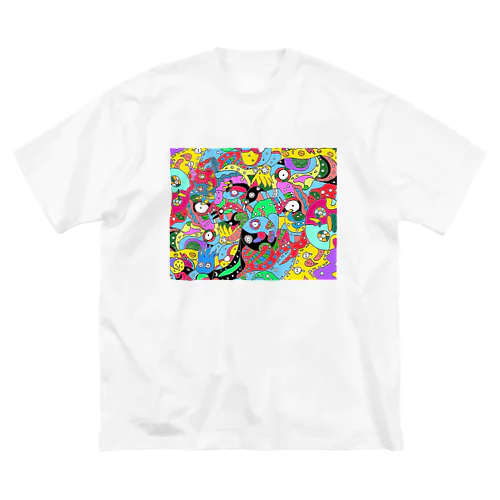 ド派手な生活応援グッズ Big T-Shirt