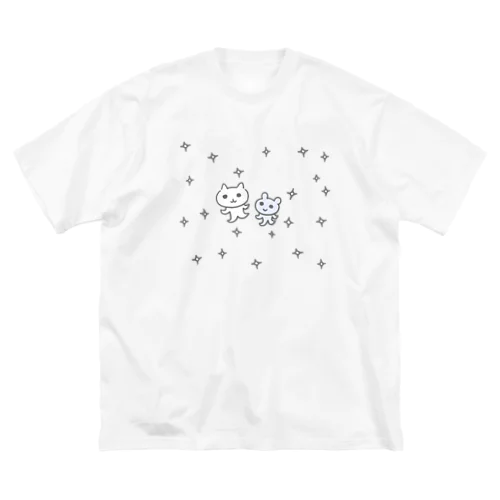 キラキラ増量☆　太陽系キラキラの生き物 Big T-Shirt