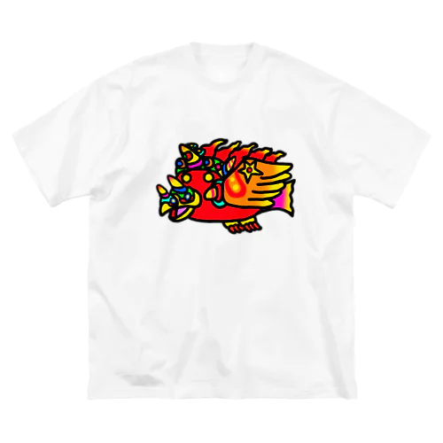 まるっと朱雀 Big T-Shirt