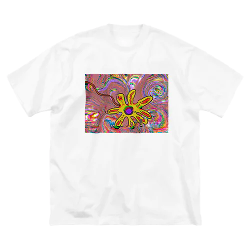 ハナハナ ビッグシルエットTシャツ