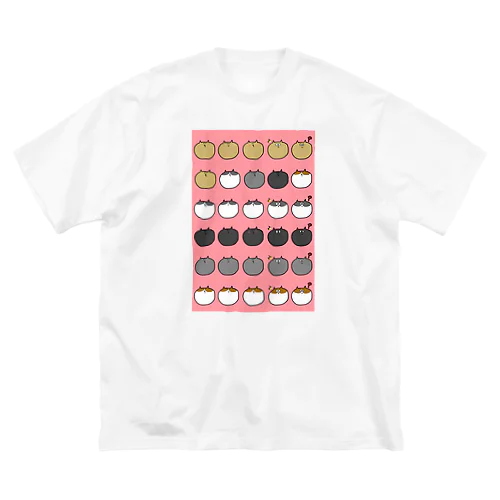 変なネコ（オール） ビッグシルエットTシャツ