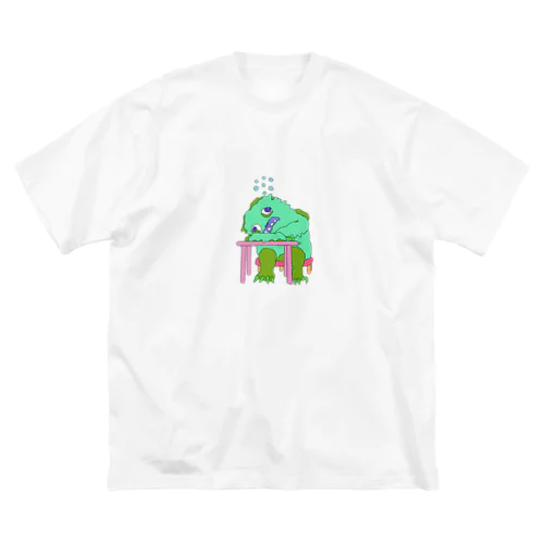 depressed yeti (dizziness) ビッグシルエットTシャツ