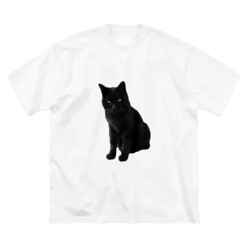 黒猫のふくちゃん ビッグシルエットTシャツ