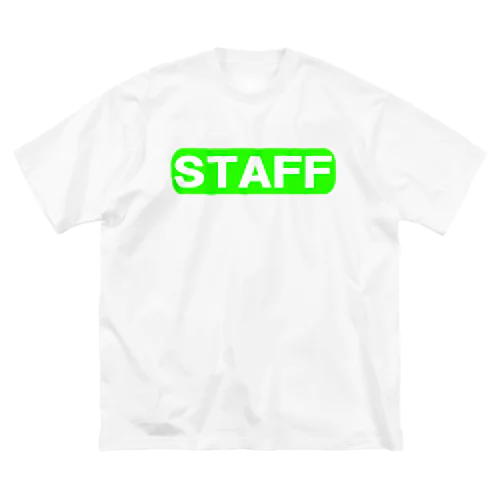 STAFF　ー両面ﾌﾟﾘﾝﾄ ビッグシルエットTシャツ