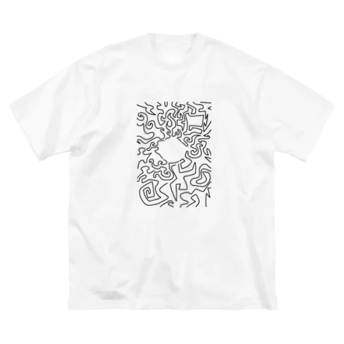 mojamoja ビッグシルエットTシャツ