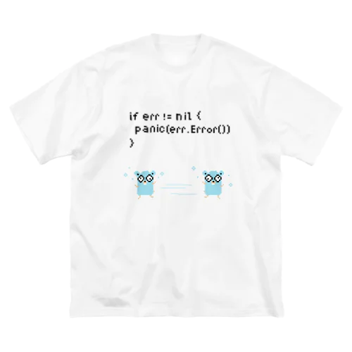 Don’t Panic! ビッグシルエットTシャツ