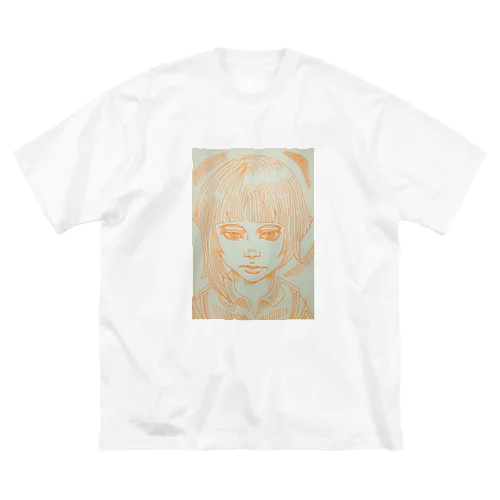 美人画シリーズ ビッグシルエットTシャツ