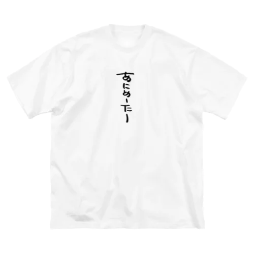 あにめーたーロゴ Big T-Shirt