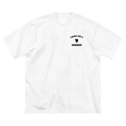 ONEHAPPINESS　チワワ ビッグシルエットTシャツ