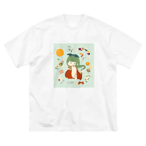 POP girl 『like』 ビッグシルエットTシャツ