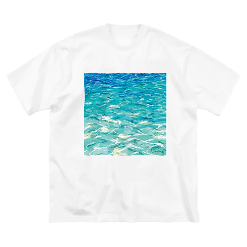 Emerald sea ビッグシルエットTシャツ