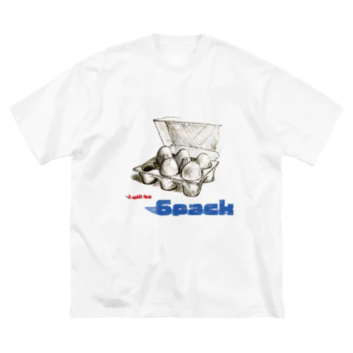 来年こそ6pack ビッグシルエットTシャツ