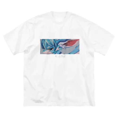 BLUE 001 ビッグシルエットTシャツ