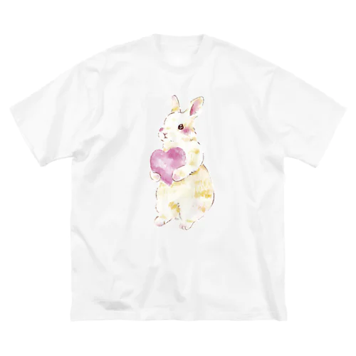 きゅんきゅんうさぎ ビッグシルエットTシャツ