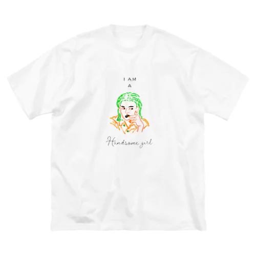 ハンサムガール ビッグシルエットTシャツ