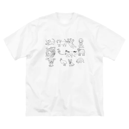 kawaii十二支 ビッグシルエットTシャツ