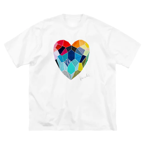 SIBUYA Heart シリーズ ビッグシルエットTシャツ