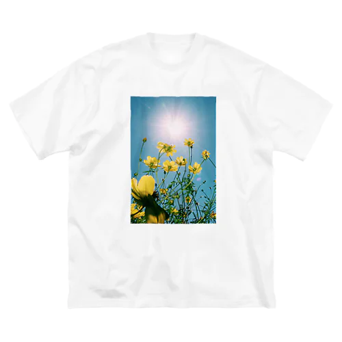 Floral Composition No.4 ビッグシルエットTシャツ