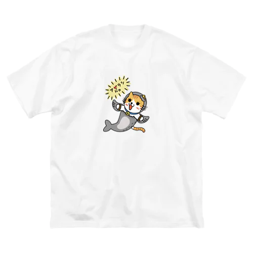 アにゃラシ ビッグシルエットTシャツ