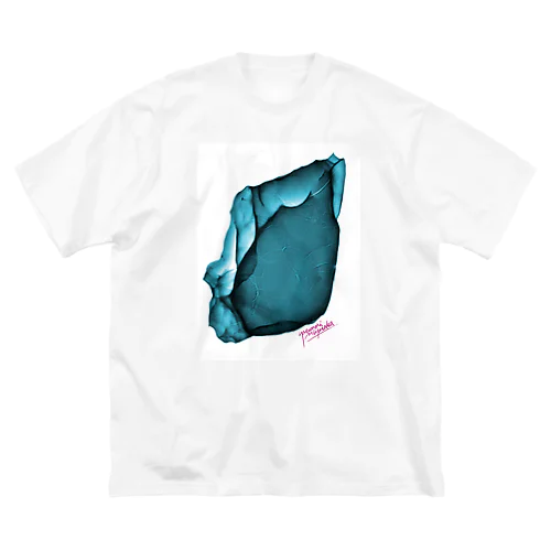 『Re:ice』 #001  (ver.BLUE) ビッグシルエットTシャツ