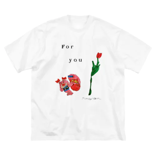 くまみぃ　ふぉーゆ ビッグシルエットTシャツ