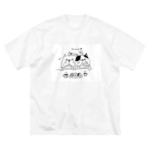 Bururuモノクロ Big T-Shirt