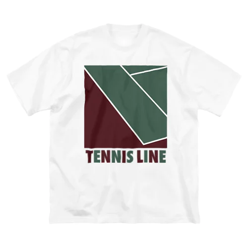 TENNIS LINE-テニスライン- Big T-Shirt