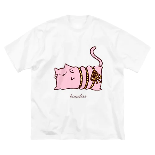 ボンレスぬこ ビッグシルエットTシャツ