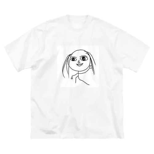 落ち武者くん ビッグシルエットTシャツ