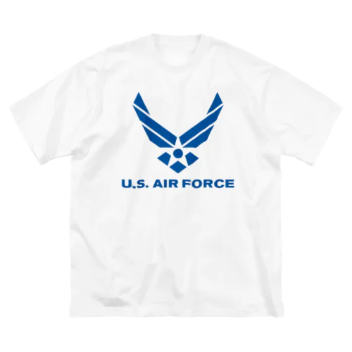 アメリカ空軍-U.S.AIR FORCE-ロゴ ビッグシルエットTシャツ