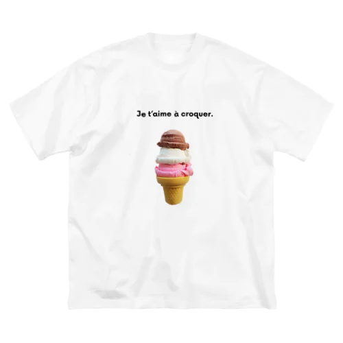 あいすくりむ ビッグシルエットTシャツ