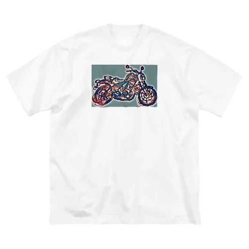 バイク乗り Big T-Shirt