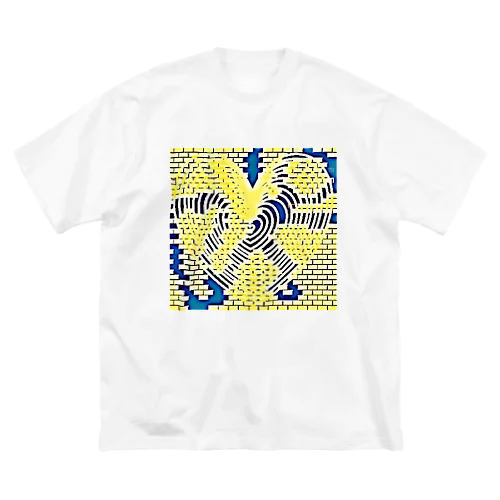 RunPenParis　YRH ビッグシルエットTシャツ