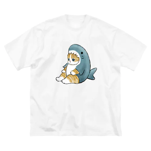 サメにゃん ビッグシルエットTシャツ