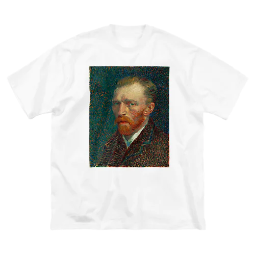ゴッホ（Vincent van Gogh） / 自画像 （Selbstbildnis）1887 ビッグシルエットTシャツ