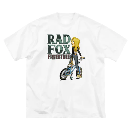 "RAD FOX" ビッグシルエットTシャツ