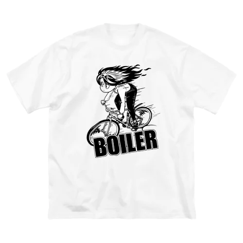 "BOILER" ビッグシルエットTシャツ
