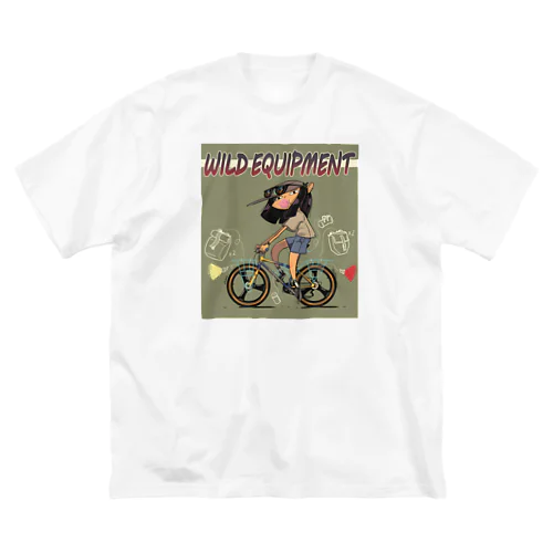 "WILD EQUIPMENT” ビッグシルエットTシャツ