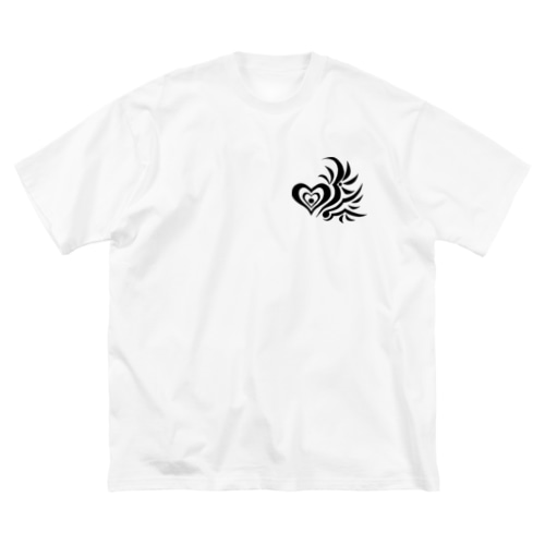 ハート Big T-Shirt