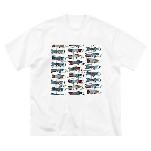 レトロ鯉 Big T-Shirt
