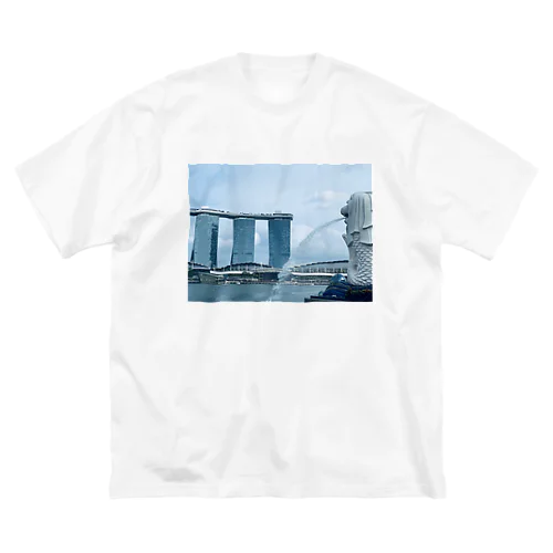 マーライオン☆シンガポール ビッグシルエットTシャツ