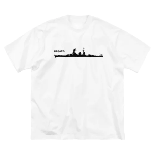 軍艦　長門（黒） Big T-Shirt