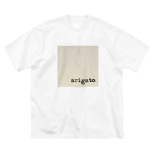 arigatoさんのビッグT   Big T-Shirt