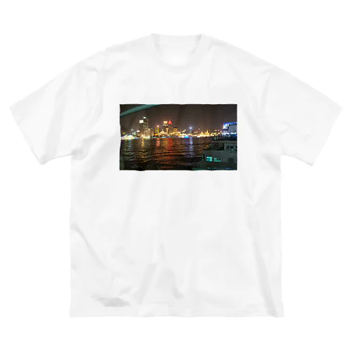 夜上海船上情景 ビッグシルエットTシャツ