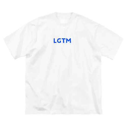LGTM ブルー Big T-Shirt