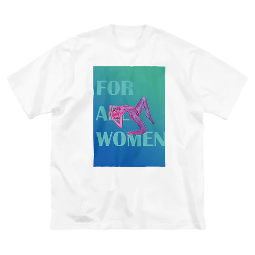 All for women1 ビッグシルエットTシャツ