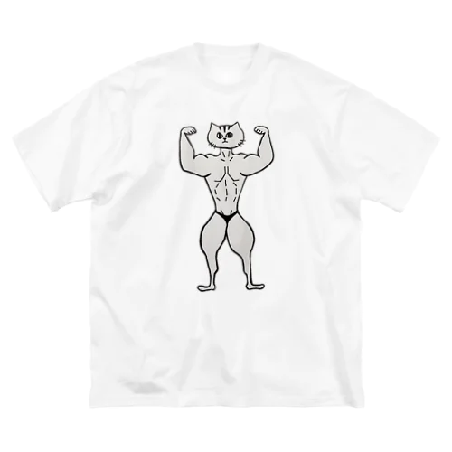 マッチョ猫 Big T-Shirt