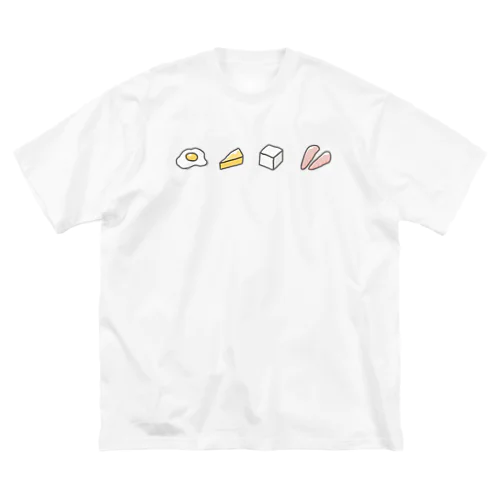 タンパク質を摂ろう ビッグシルエットTシャツ