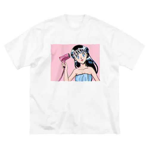 髪は女の命 ビッグシルエットTシャツ